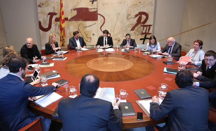 Foto de la reunió de Govern