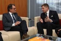 President Mas meets with Robert Fico