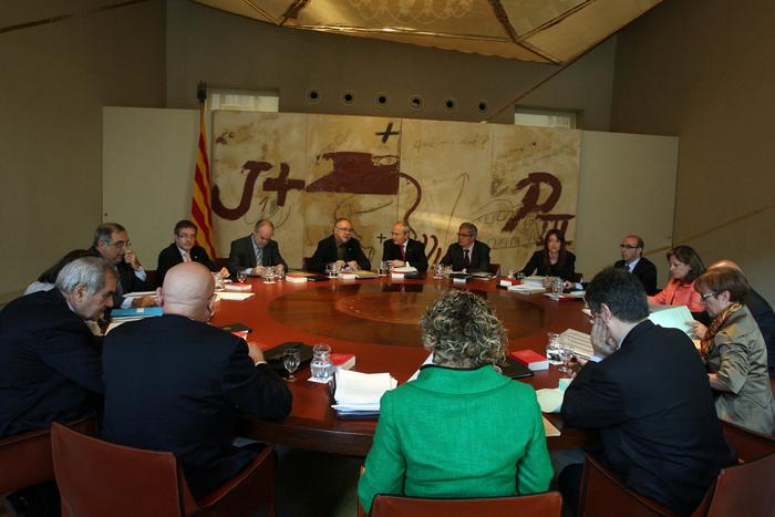 Fotografia del Consell de Govern. (Autor: Rubén Moreno)