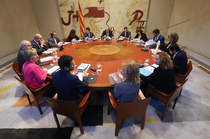 Foto de la reunió de Govern