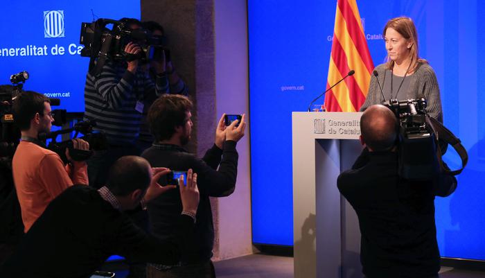 Foto de la roda de premsa. Autor: Jordi Bedmar