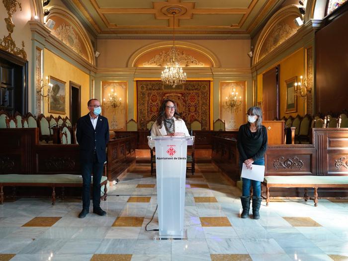 La consellera Verge anuncia el desplegament dels serveis de cangur a Lleida.