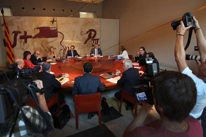 Fotografia del Consell Executiu (Autor: Jordi Bedmar)