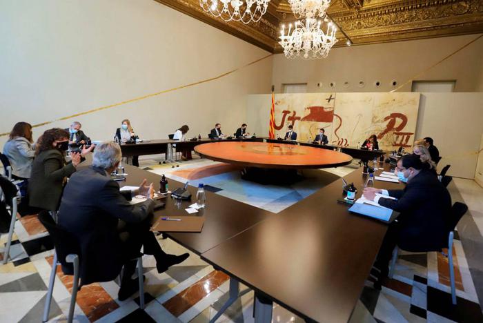   Photo of the Government meeting (Rubén Moreno)
