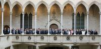 President Mas and the Consular Corps at the Palau