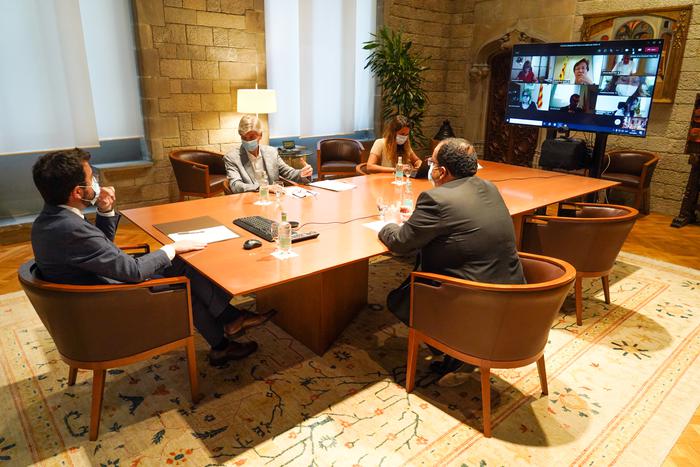 Reunió de la Comissió Delegada en matèria Covid (Autor: Paco J. Muñoz) II