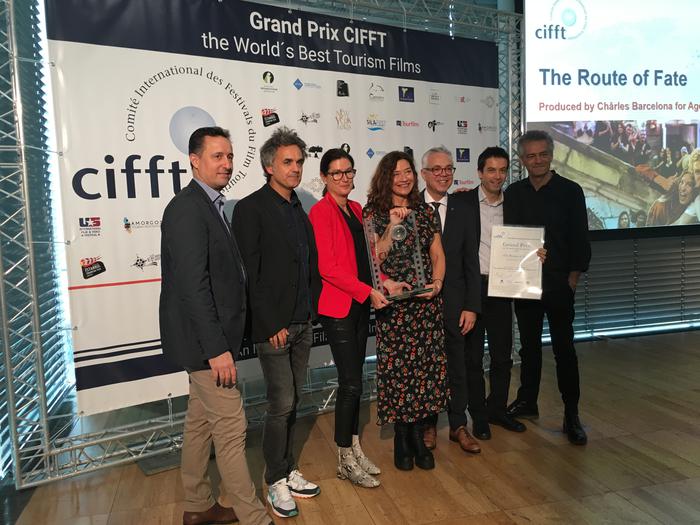 Acte de lliurament del Premi "Grand Prix CIFFT for the World Best Tourism Film 2018"