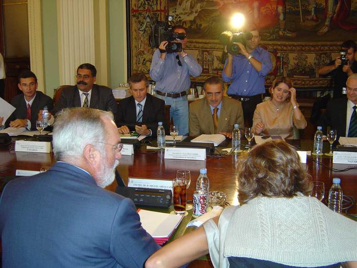 Fotografia de la reunió del consejo consultivo