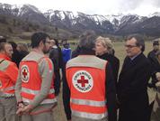 President Mas speaking to the rescue teams 2 President Mas speaking to the rescue teams 2