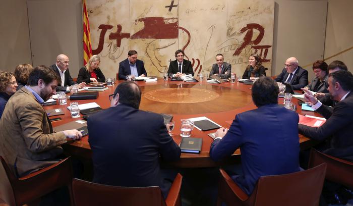 Foto de la reunió del Govern. Autor: Jordi Bedmar