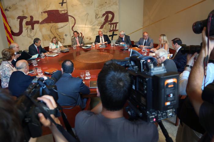 Fotografia reunió Consell Executiu (Jordi Bedmar)