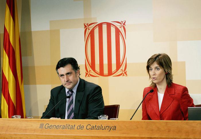 Foto de la roda de premsa posterior al Consell de Govern (autor: Jordi Bedmar)