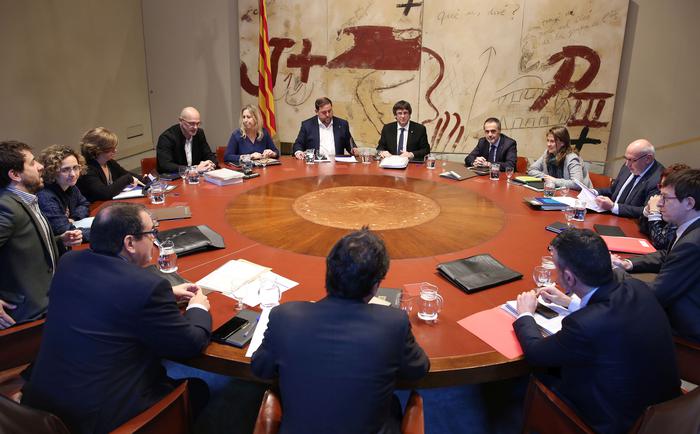 Foto de la reunió del Consell Executiu
