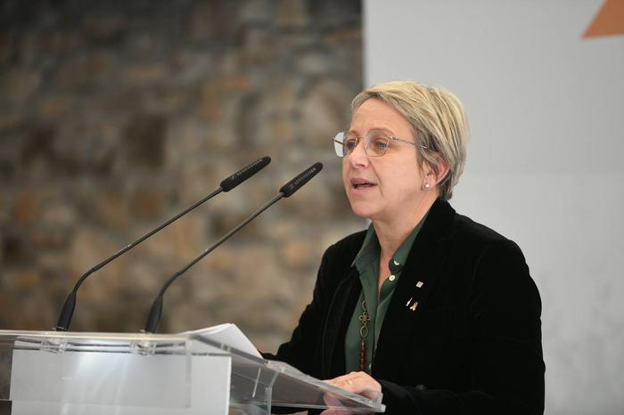 Fotografia de la delegada del Govern a la Catalunya Central