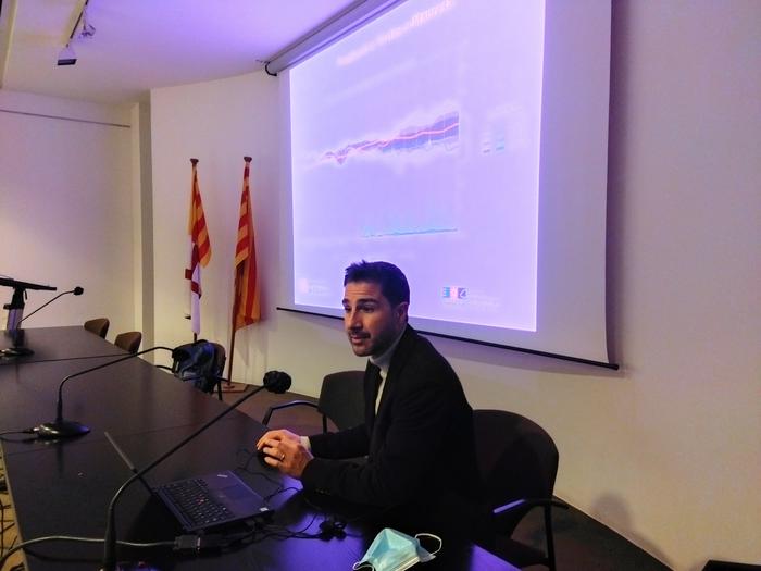 Explicació de les prediccions meteorològiques del cap de l'Àrea de Predicció del Servei Meteorològic de Catalunya, Santi Segalà
