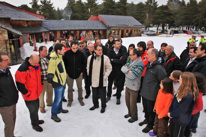 Reunió amb els representants de les estacions d'esquí nòrdic