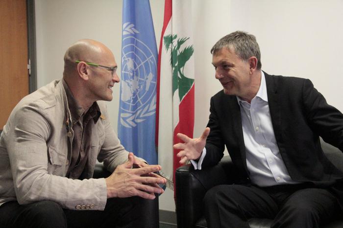 Meeting with UNDP Representative Philippe Lazzarini
