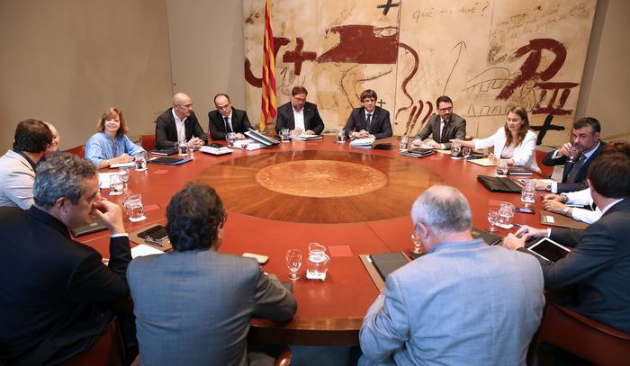 Foto de la reunió del Govern. Autor: Jordi Bedmar