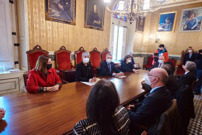 La consellera de Justícia es reuneix amb l'alcalde de Tarragona, Pau Ricomà