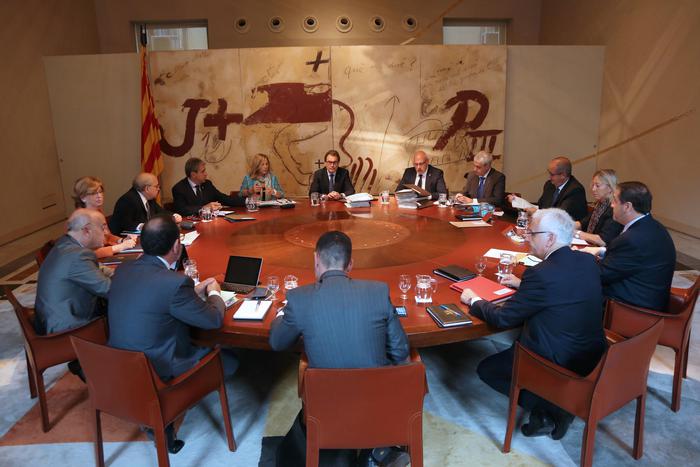 Fotografia reunió Consell Executiu (Rubén Moreno)