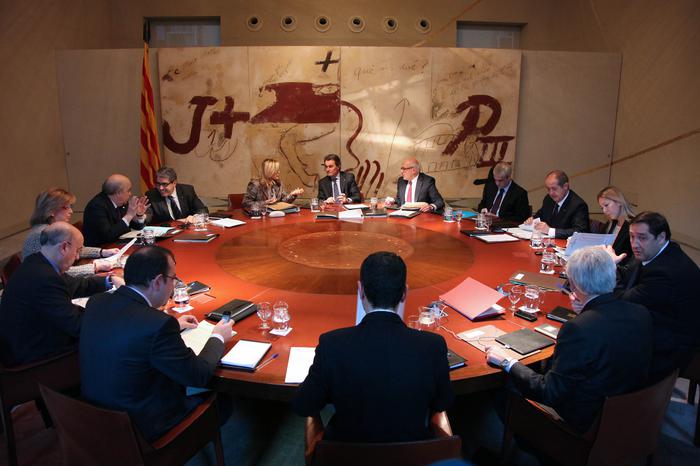 Foto del Consell Executiu. Autor: Rubén Moreno