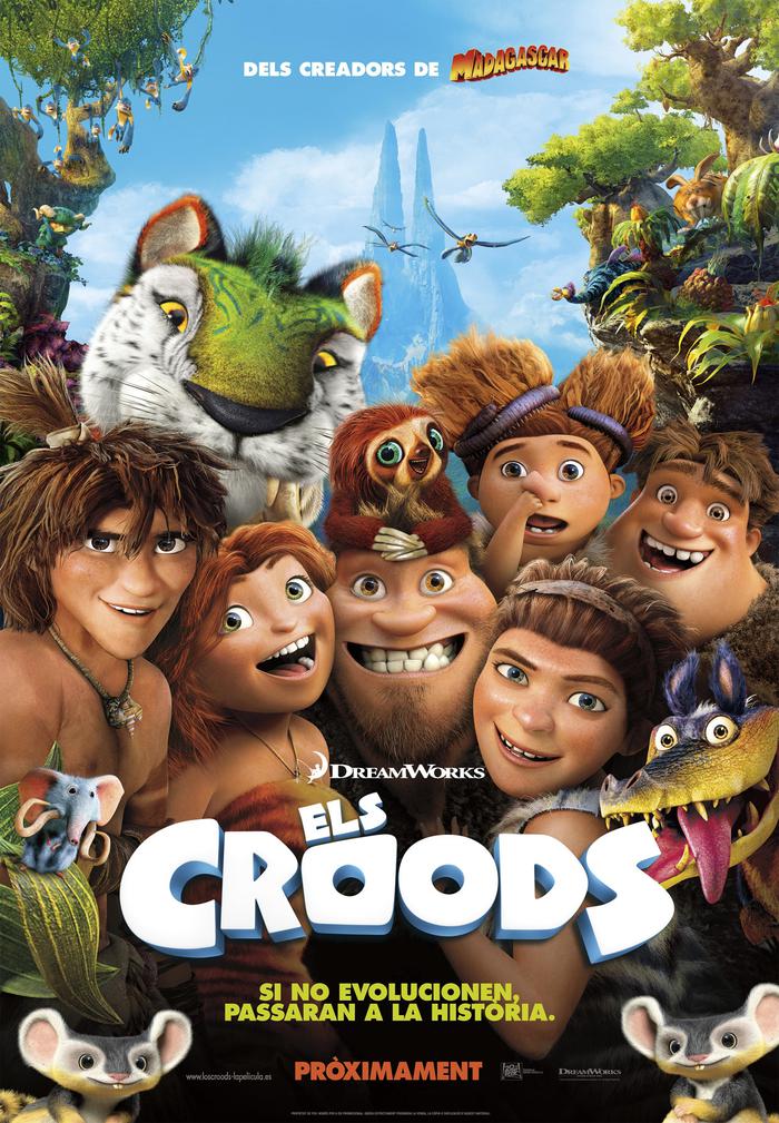 Cartell d''Els Croods'