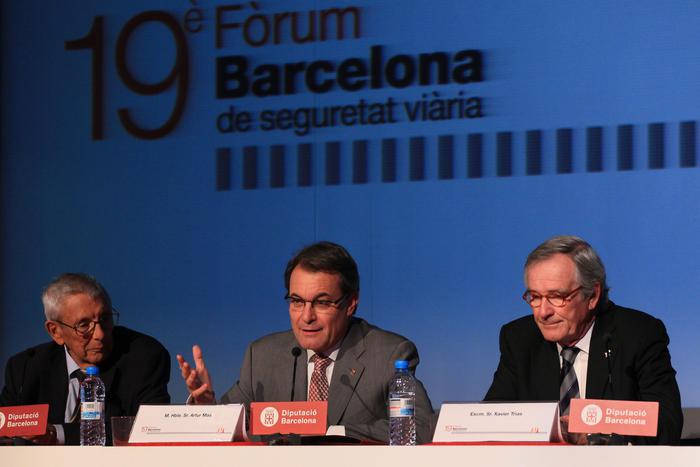 Fotografia: el president Mas ha inaugurat el 19è Fòrum Barcelona de seguretat viària