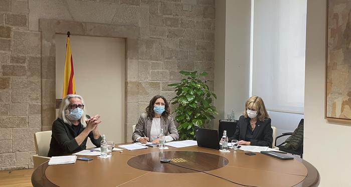 La consellera Vilagrà ha presidit la reunió de la Mesa de la Funció Pública