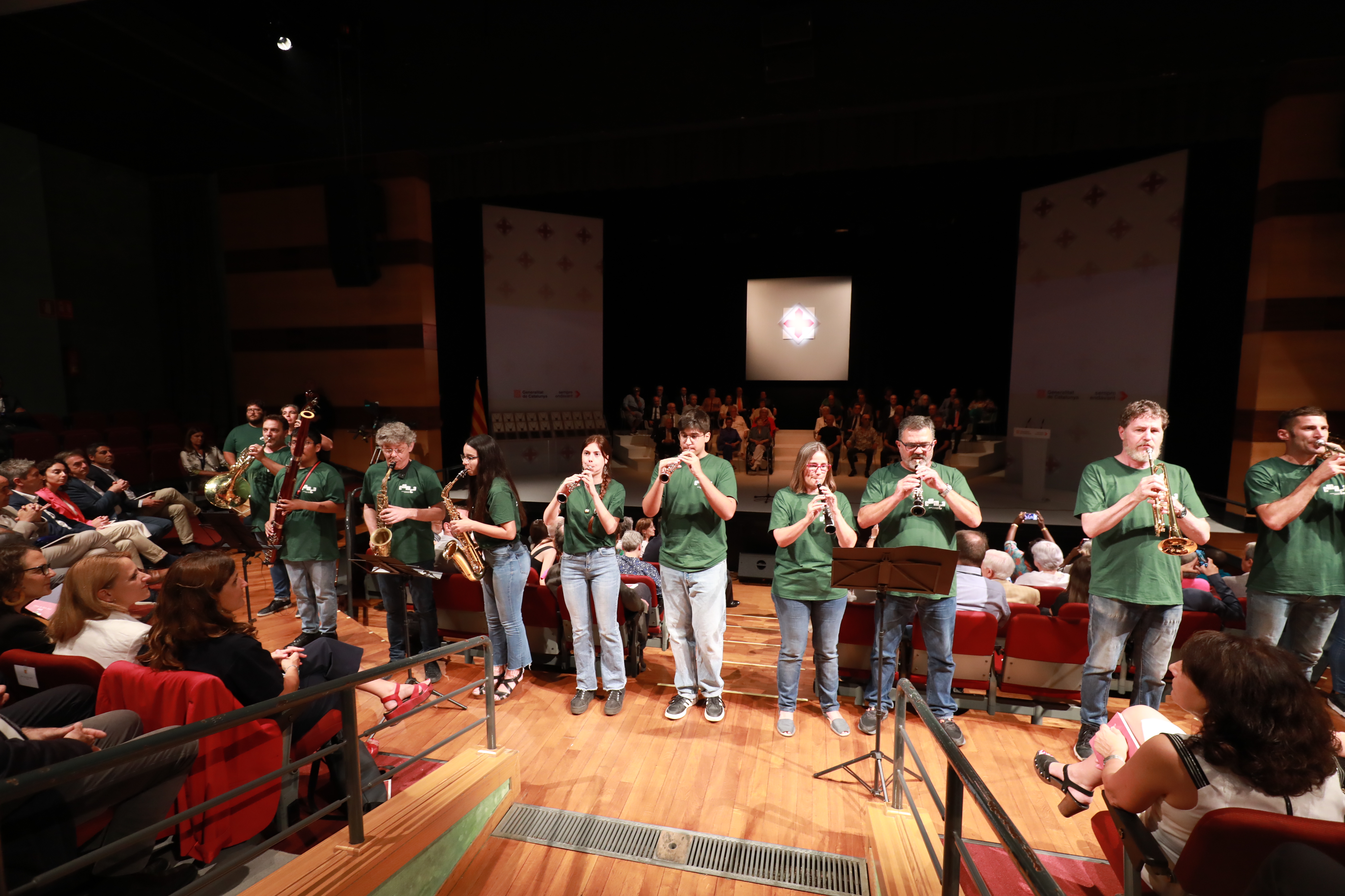 Actuació de l'Escola Municipal de Música Centre de les Arts de l’Hospitalet de Llobregat