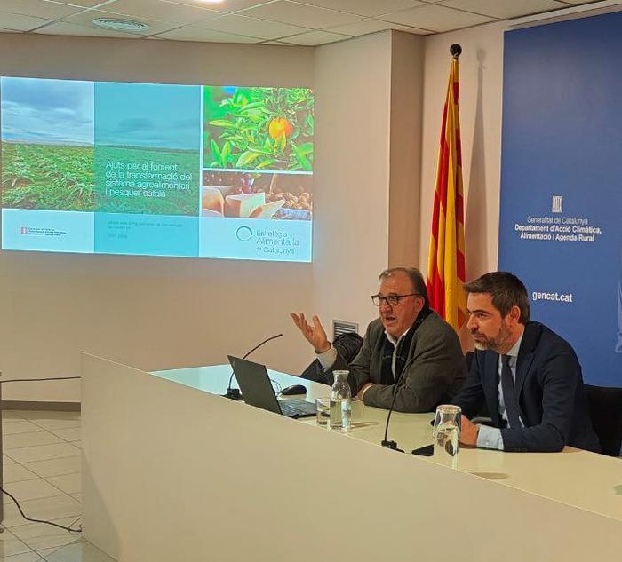 Un moment de la presentació d'avui, a Lleida.