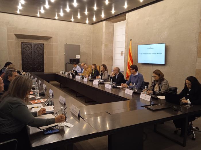 Reunió del Consell Català de la Funció Pública