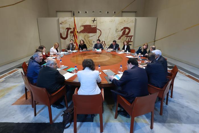 Reunió del Consell Executiu (Foto: Ruben Moreno)