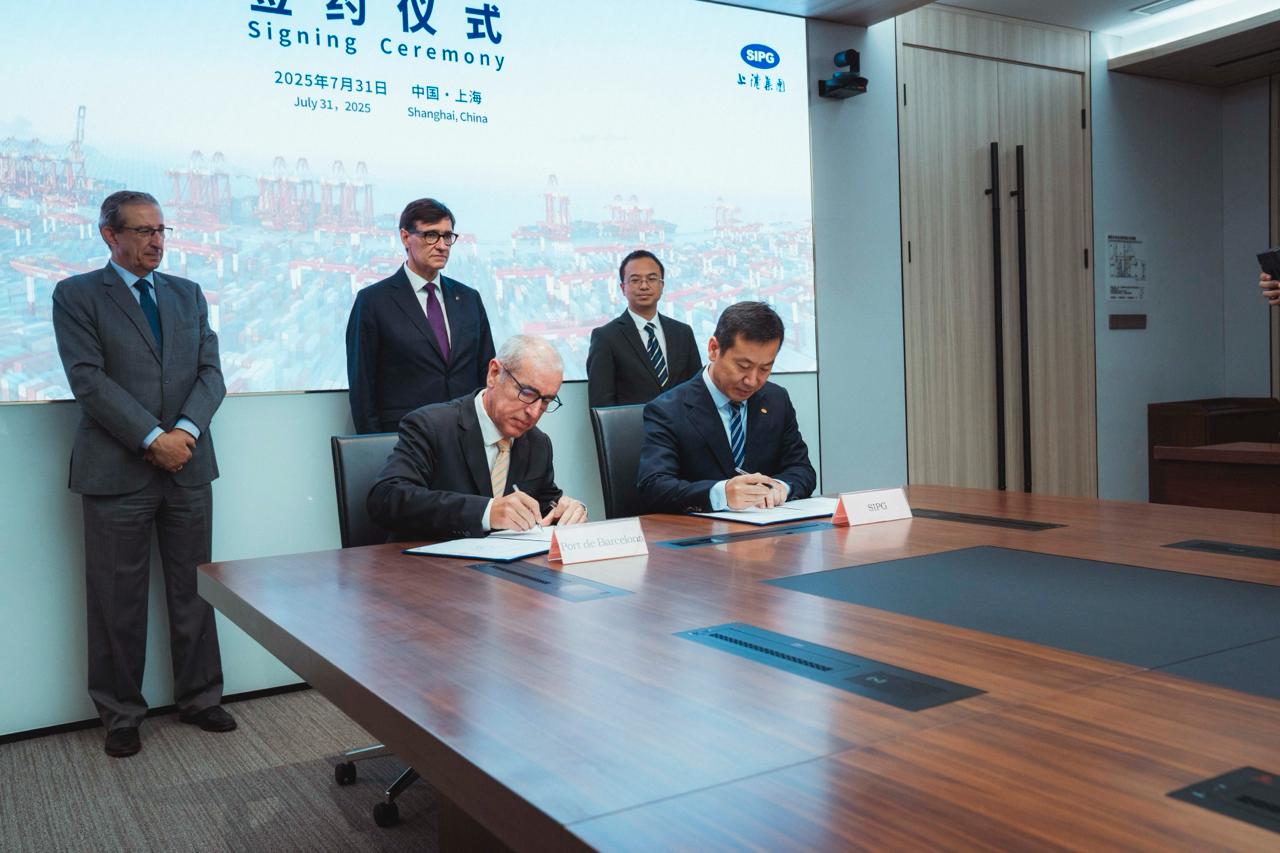 Reunió amb els responsables del Port de Shanghai