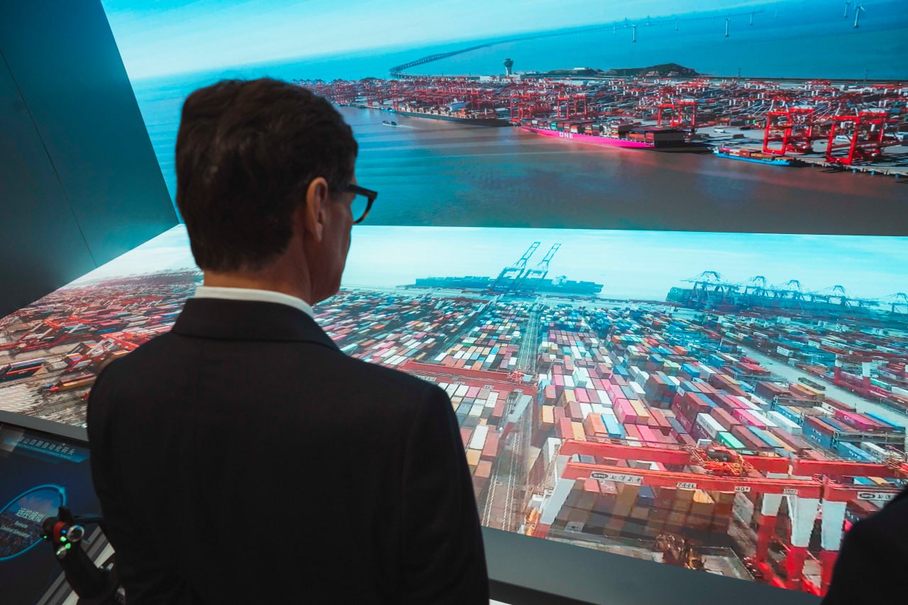 Reunió amb els responsables del Port de Shanghai