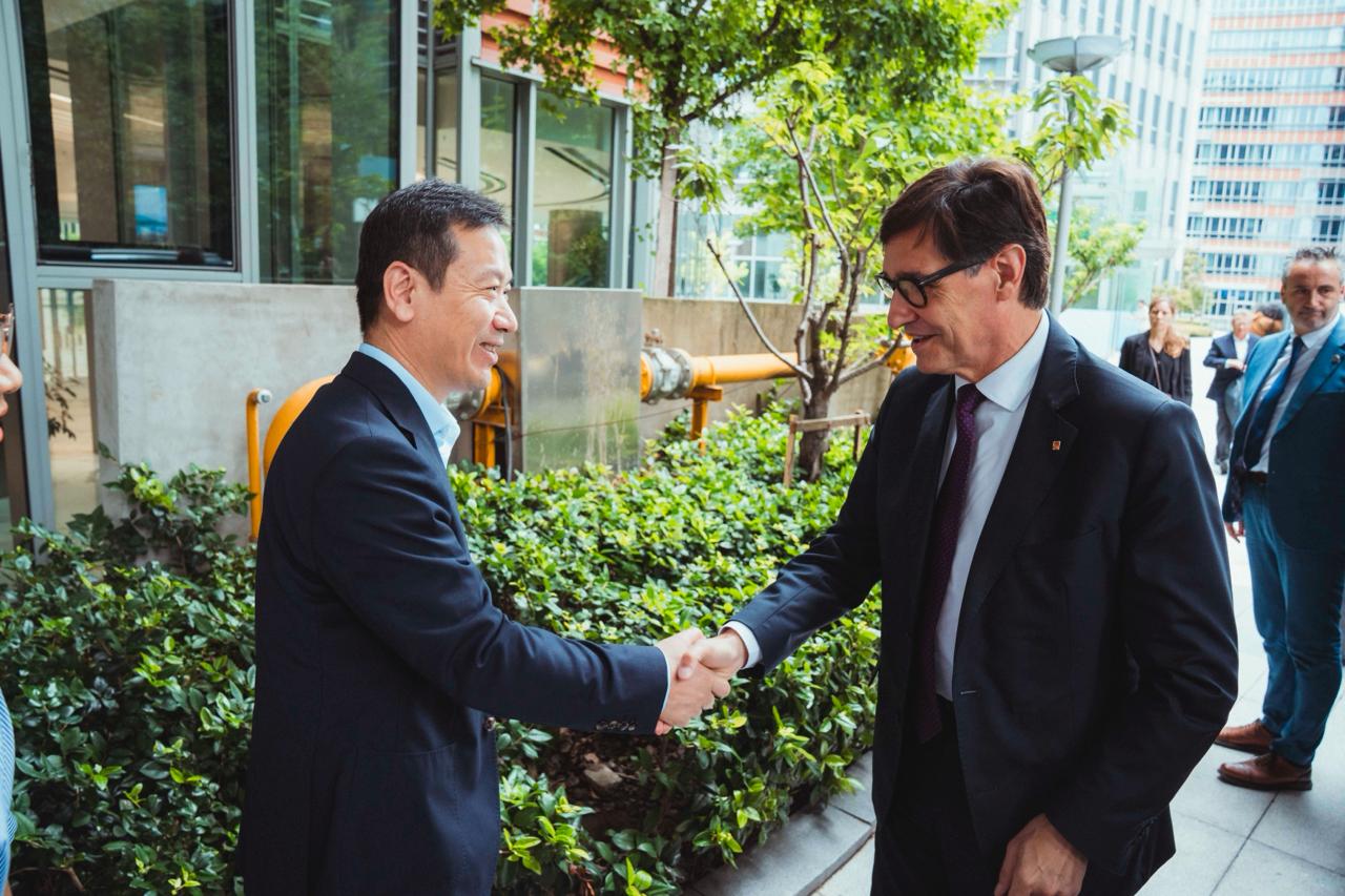 Reunió amb els responsables del port de Shanghai