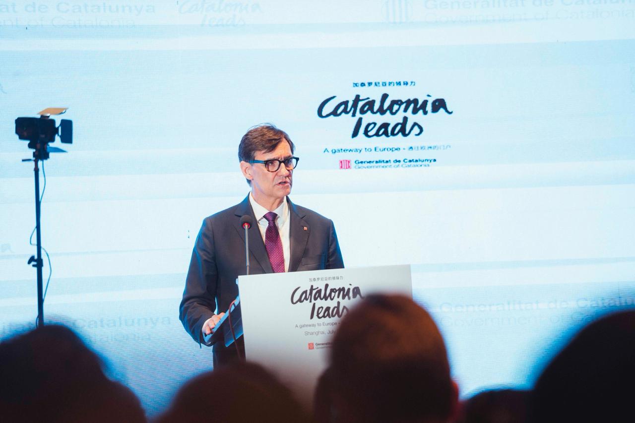 El president ha pronunciat la conferència 'Catalonia leads. A gateway to Europe'