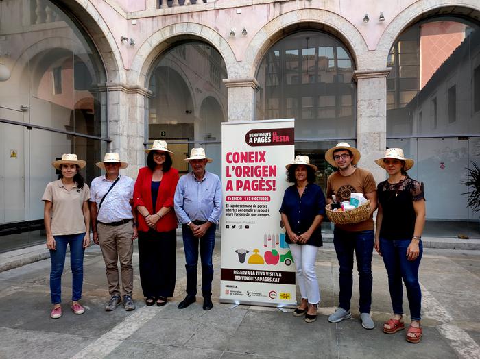 Presentació a Girona de la 7a edició de `Benvinguts a Pagès La Festa¿ 