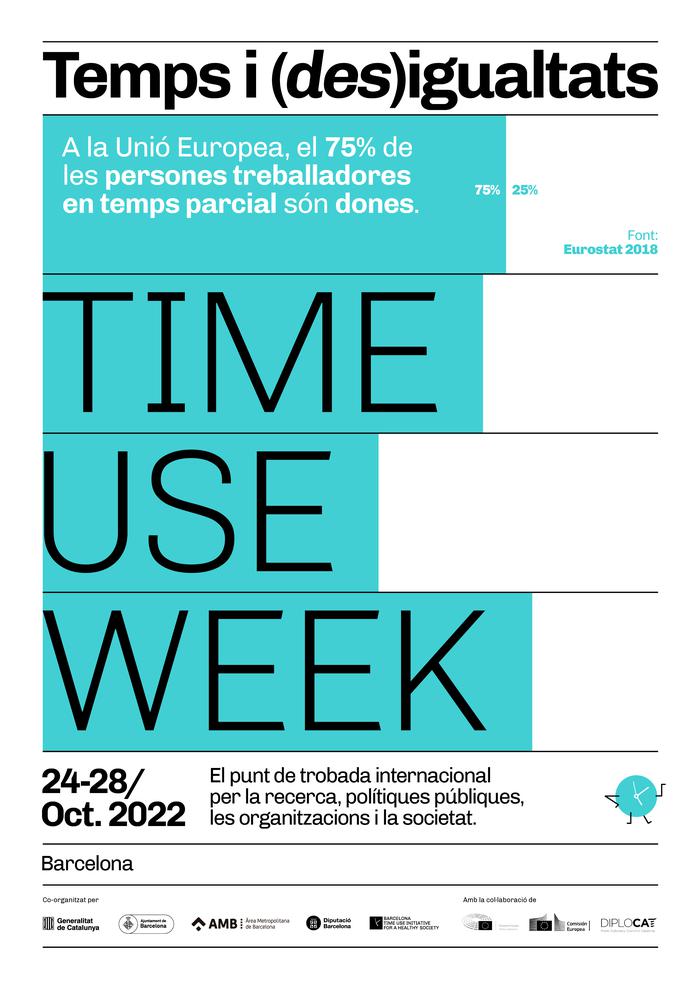 Cartell de la Time Use Week 2022