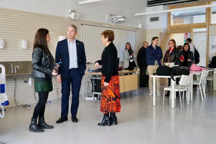 El conseller d'Educació inaugura l'ampliació de l'Institut La Ferreria de Montcada i Reixac