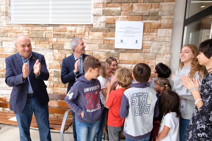 El conseller d'Educació inaugura el nou edifici de l'Institut Escola L'Agulla del Catllar