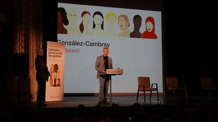 El conseller d'Educació, Josep Gonzàlez-Cambray, a la XXX Jornada de Reflexió del Consell Escolar de Catalunya
