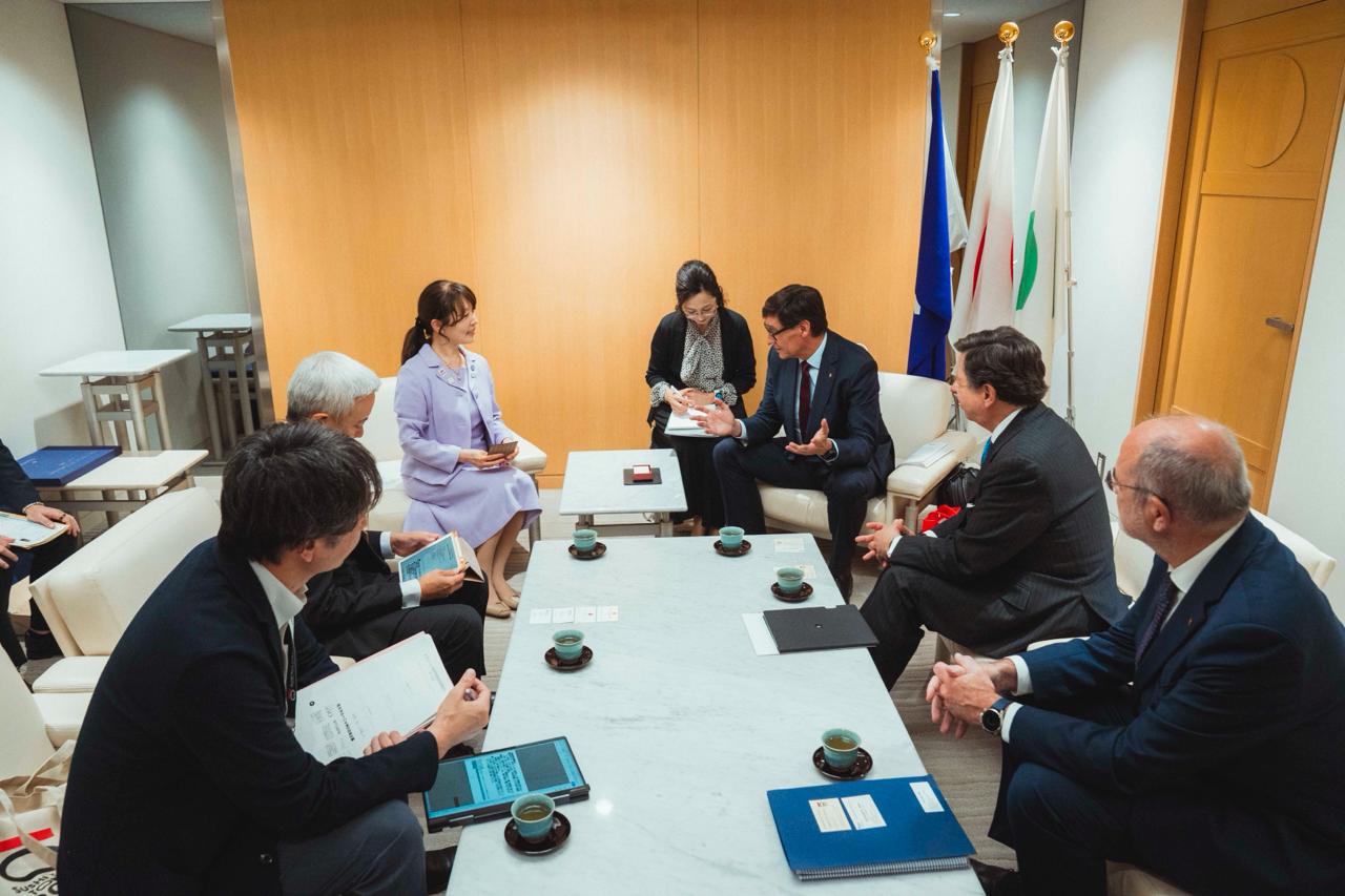 Reunió amb la vicegovernadora de Tòquio, Akiko Matsumoto