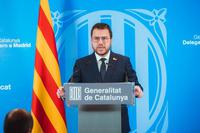 President Aragonès: "We have agreed to meet for the dialogue and negotiation table the last week of July in Madrid"