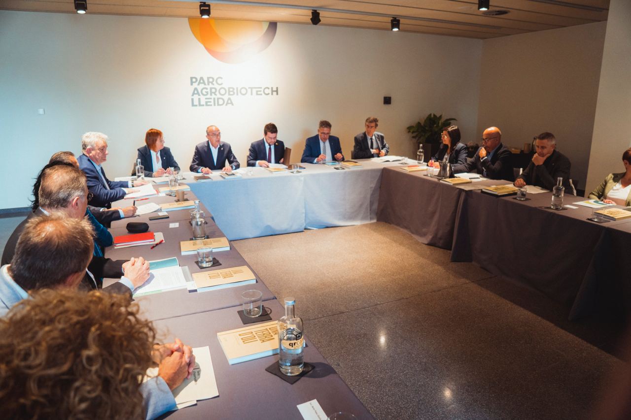 Primera reunió del Comitè Estratègic per a la Transformació de les Terres de Lleida, Pirineu i Aran