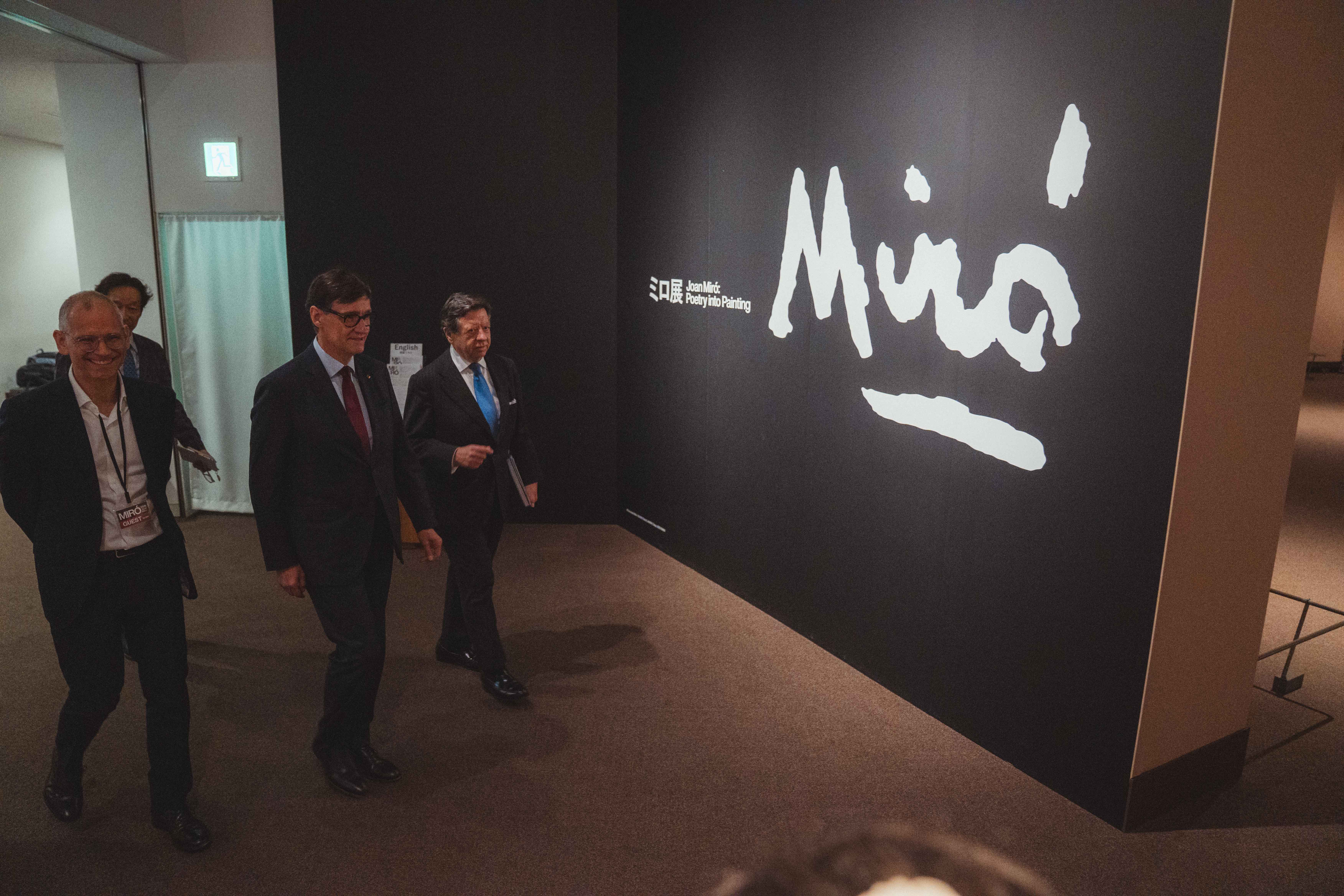 Visita a l'exposició de Joan Miró al Tokio Metropolitan Art Museum