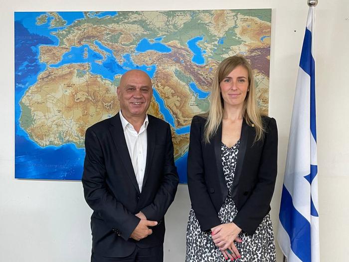 Consellera Alsina i ministre de Cooperació Regional d'Israel