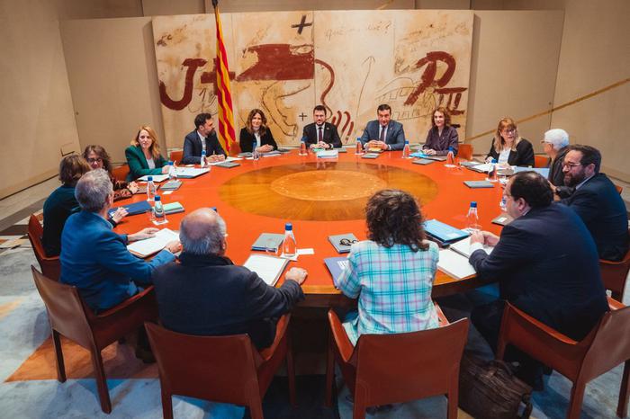 Foto de la reunió del Govern (Autor: Rubén Moreno) 