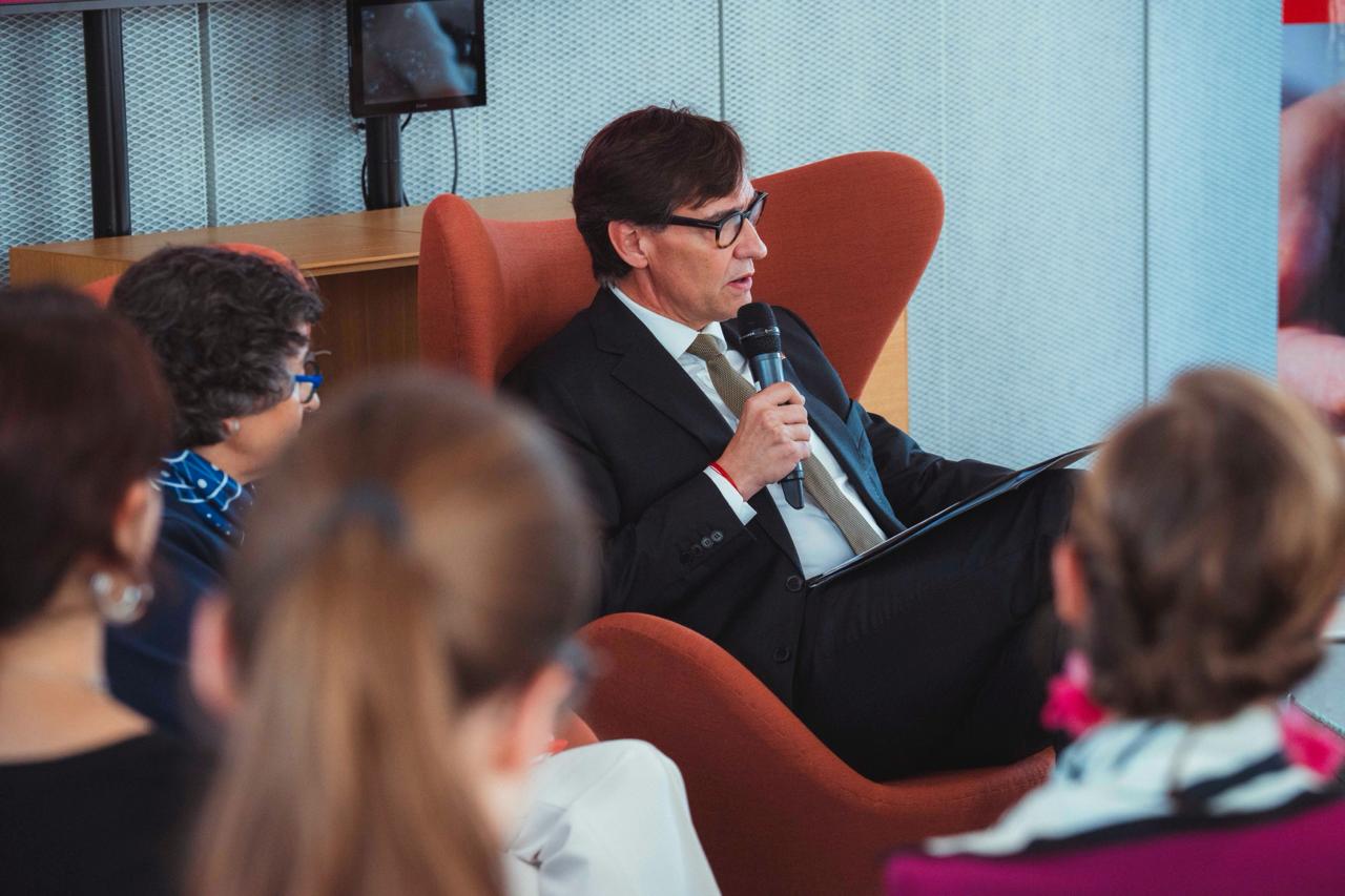 El president ha pronunciat la conferència 'For a federal Europe that lives up to its principles. Catalonia's vision in the face of the new world order' a la universitat Sciences Po de París.