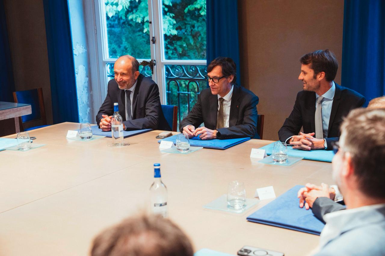 Trobada amb directius catalans d'empreses franceses i catalanes establertes a França.