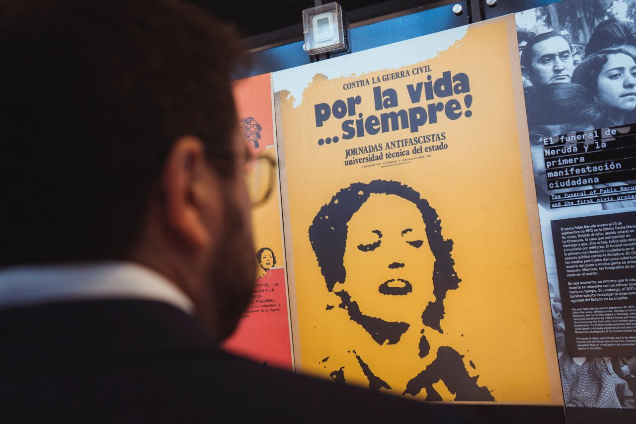 Visita al Museo de la Memoria y los Derechos Humanos de Santiago de Xile
